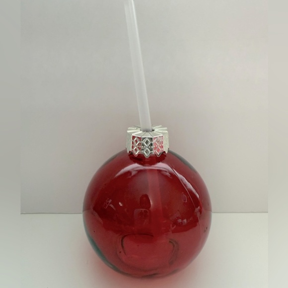 NWOT 1 Red Holiday Ornament Sippers - Picture 2 of 7
